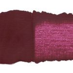 Tube de peinture violet rouge quinachridone