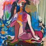 Un paradis personnage expressionniste Cécile Coutant