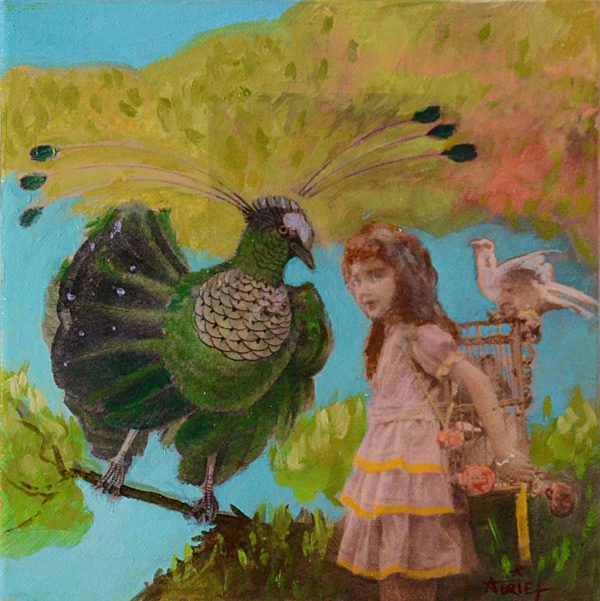 Les oiseaux Valerie Auriel collage surrealiste