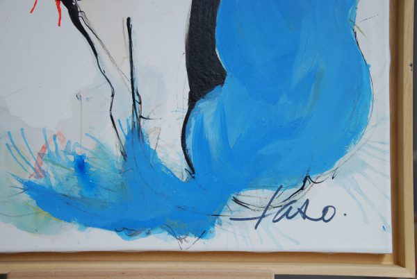 De la grâce peinture Christophe Faso