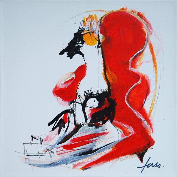 Voyageurs peinture Christophe Faso