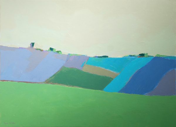 Paysage bleu d'Agnès Cellérier