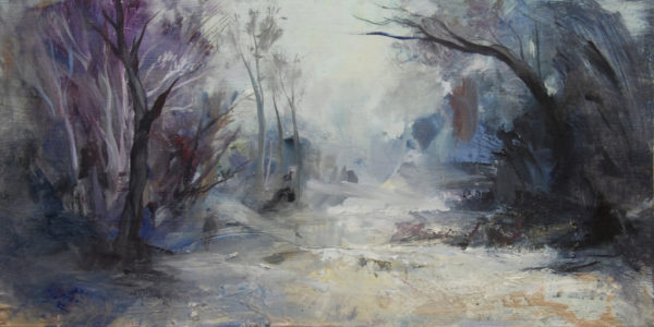 Paysage d'hiver de Jérôme Bouscarat