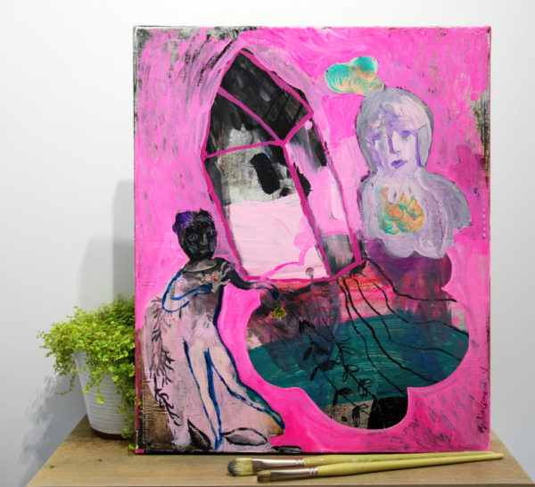 Vapeurs roses de Sophie Lormeau