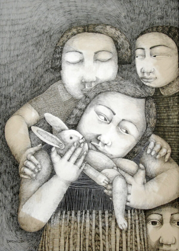 dessin, encre, enfance