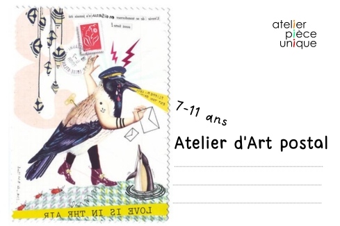 Art postal pour les 7/11 ans