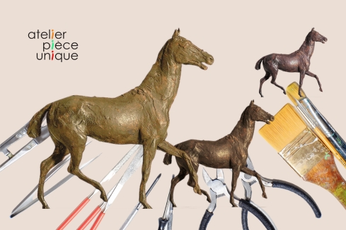 Sculpter un cheval en cire à la manière de Degas