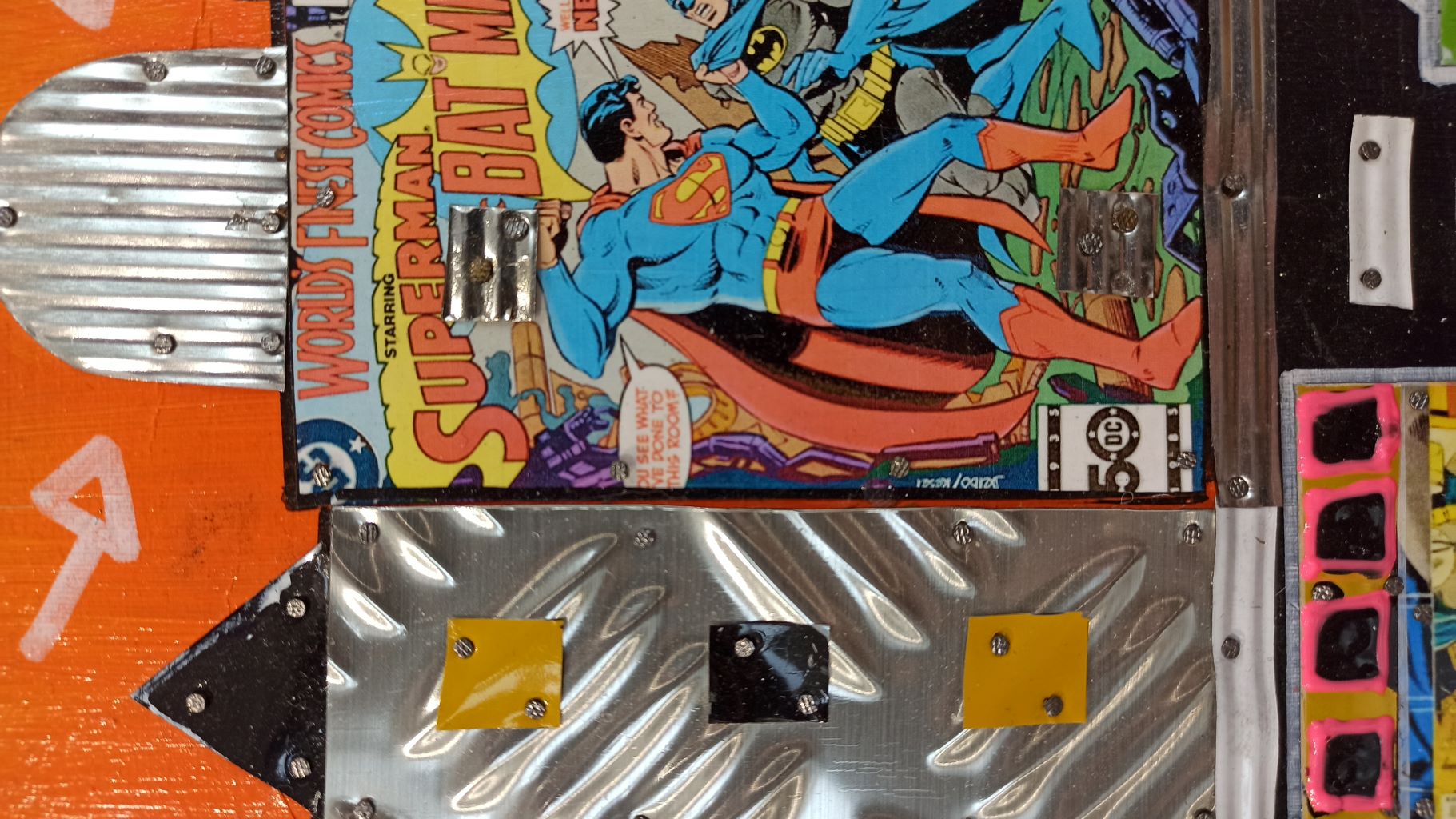 peinture, superman