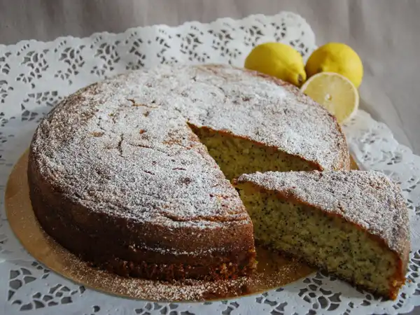Gâteau au citron et graines de pavot