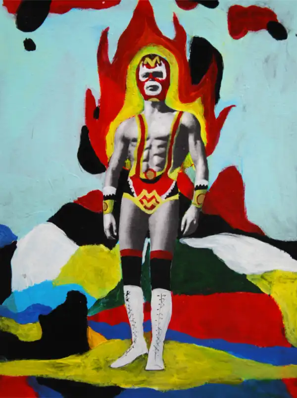 Le lutteur mexicain