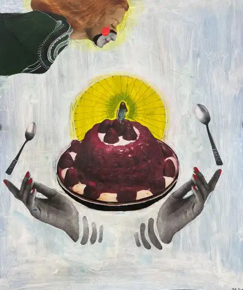 Le gâteau aux fraises
