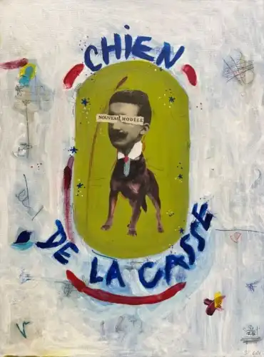 Chien de la casse
