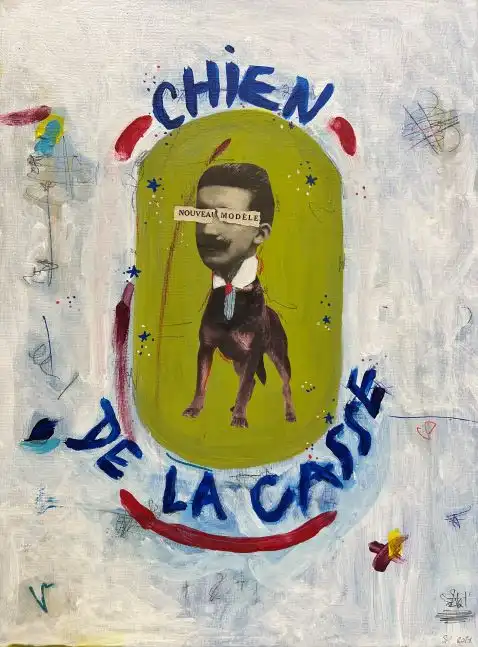 Chien de la casse