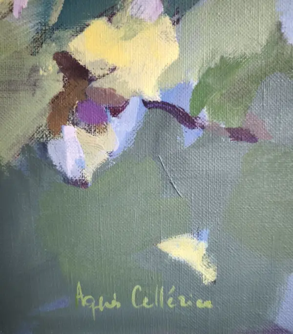 peinture, signature