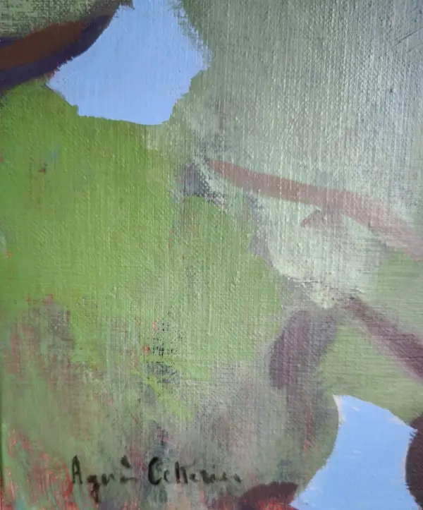 peinture, signature