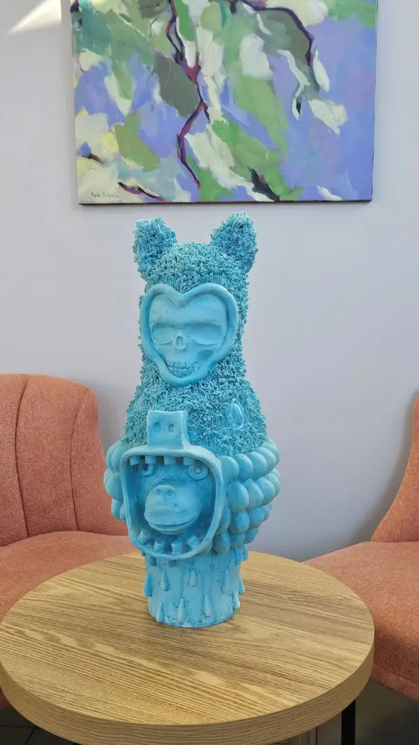 céramique,totem