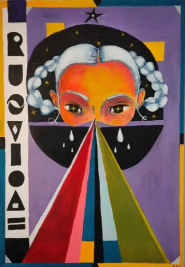 peinture, acrylique et collage