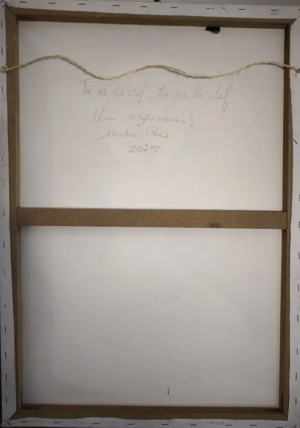 toile, dos