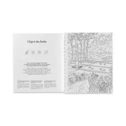 Carnet de coloriage Esprit de la Forêt Caran d'Ache – Image 3
