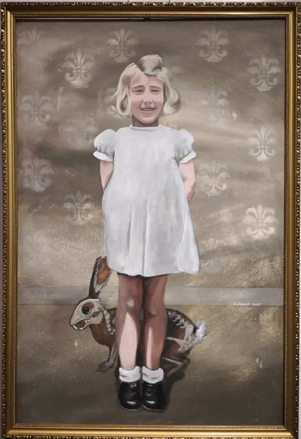 A letter to Elise (avec cadre doré)