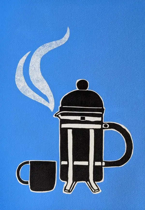 Cafetière Bleu