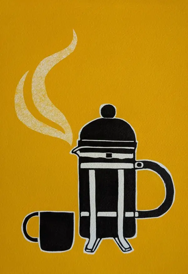 Cafetière Jaune