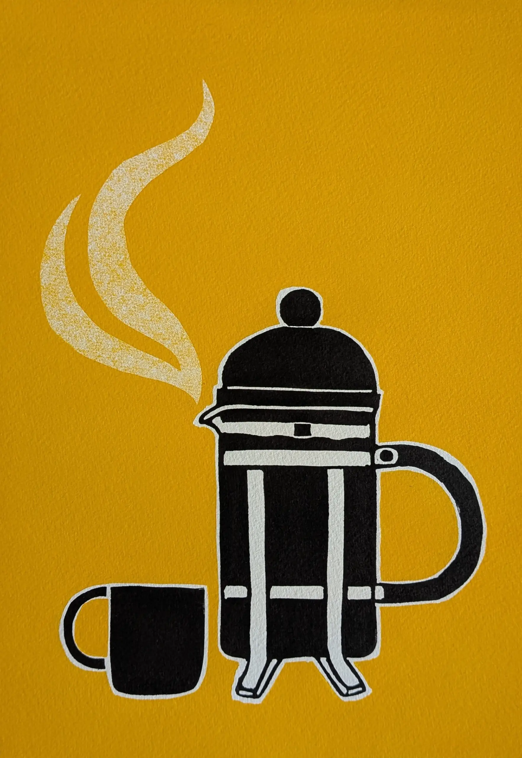 Cafetière Jaune