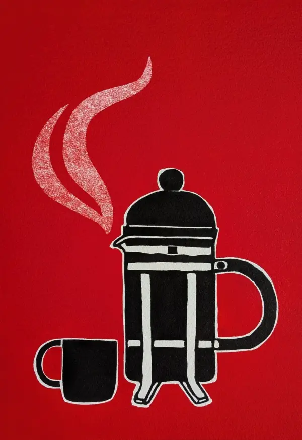 Cafetière Rouge