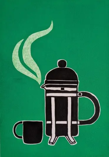 Cafetière Vert